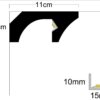 Профил за скрито LED осветление LD-01.2