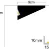 Профил за скрито LED осветление LD-10
