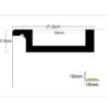 Профил за скрито LED осветление LD-66