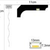 Профил за скрито LED осветление LD-68