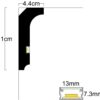 Профил за скрито LED осветление LD-68